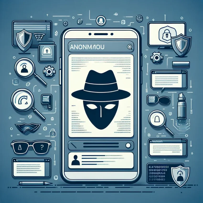 "An array of mobile devices displaying Instagram Stories, with icons representing anonymous viewing tools and techniques, illustrating the comprehensive guide on how to view Instagram Stories anonymously."